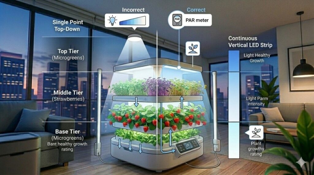 Properties of common hydroponic mediums: LECA, Coir, Perlite.
