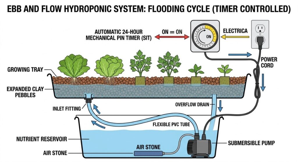 ebb-flow-hydroponic-system-flooding-cycle-controlled-pump-time