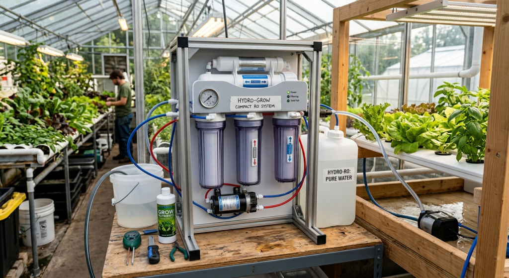 changing-sediment-filter-hydroponic-reverse-osmosis-system
