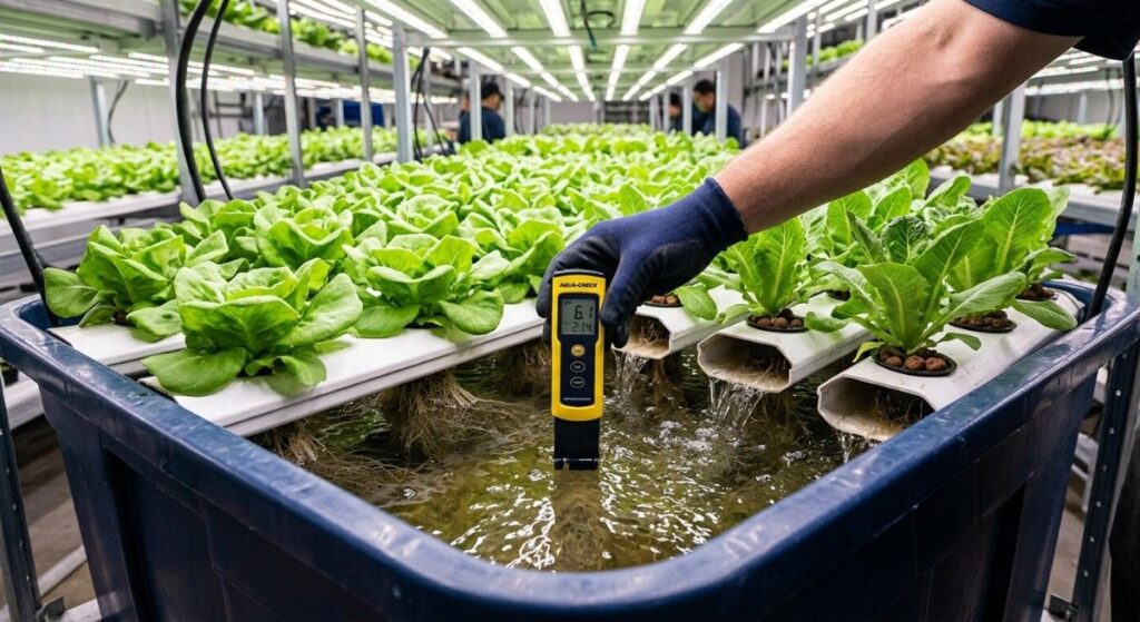 hand-holding-pH-meter-test-nutrient-solutions-hydroponics